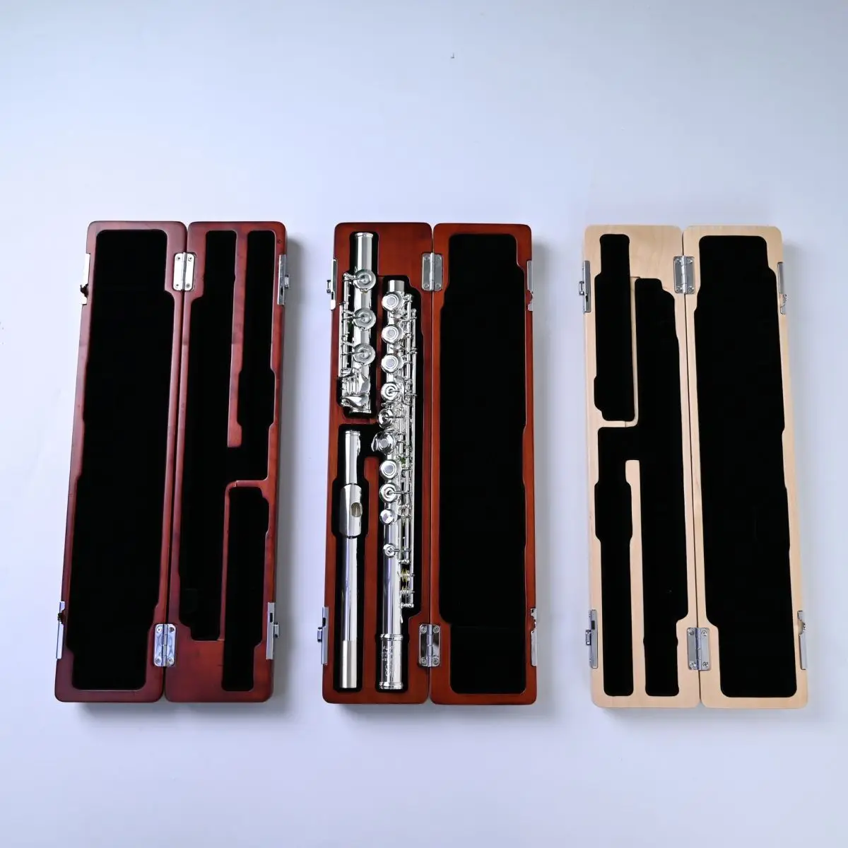 Flute Specific Solid Wood Flute Box Instrument Portable  Box 16 Hole 17 Hole Hard Shell Universal Flute Box Handmade Solid Wood