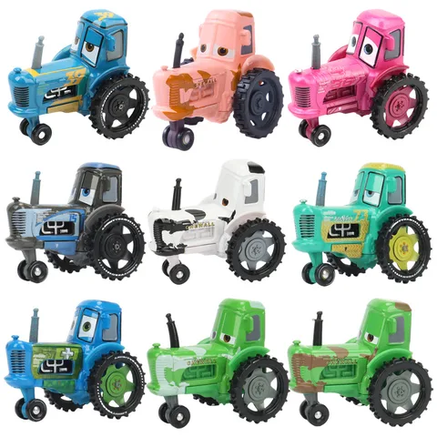 Игровой набор Disney Pixar Cars - металлические машинки Молния МакКуин и друзья (масштаб 1:55) — пример использования