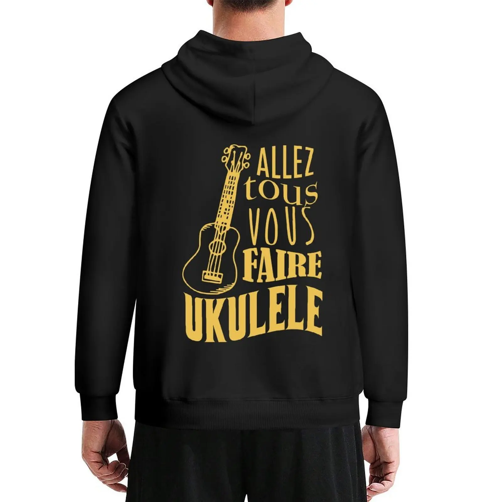 

Ukulele Hoodie men's coat mens clothes korean autumn clothes mens clothing graphic hoodies