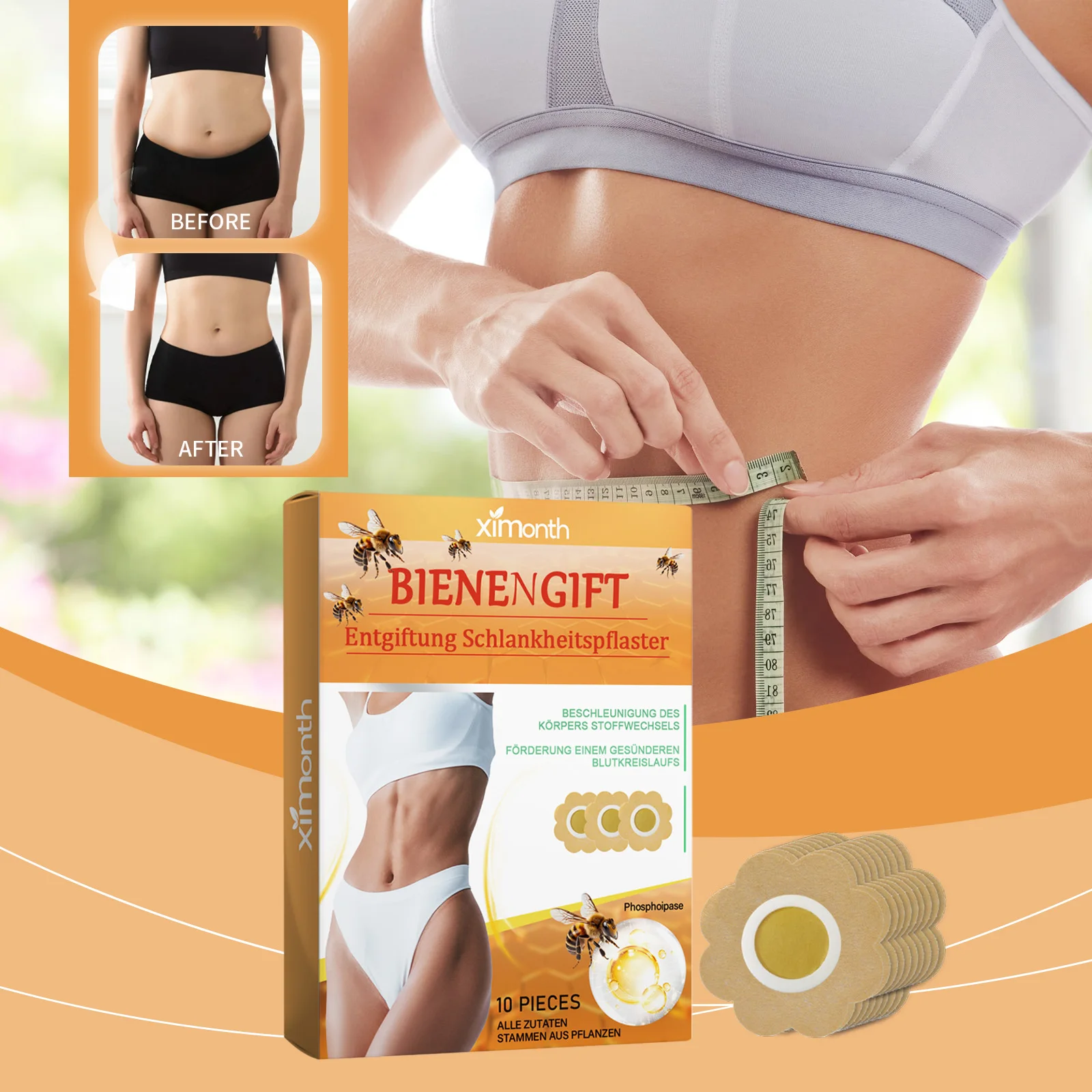 

Ximonth Beauty and Caring for Lazy People Body Shaping Beauty and Caring for Body Skin Thigh Bye-bye Meat