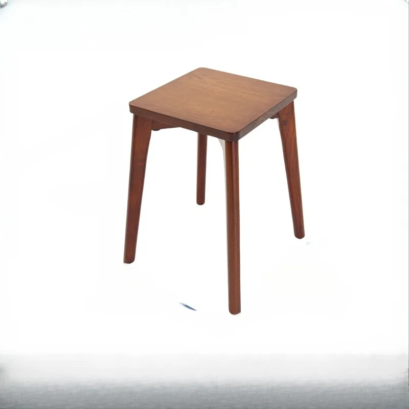 

Low stool household modern small bench fashion creative solid wood household shoe changing stool