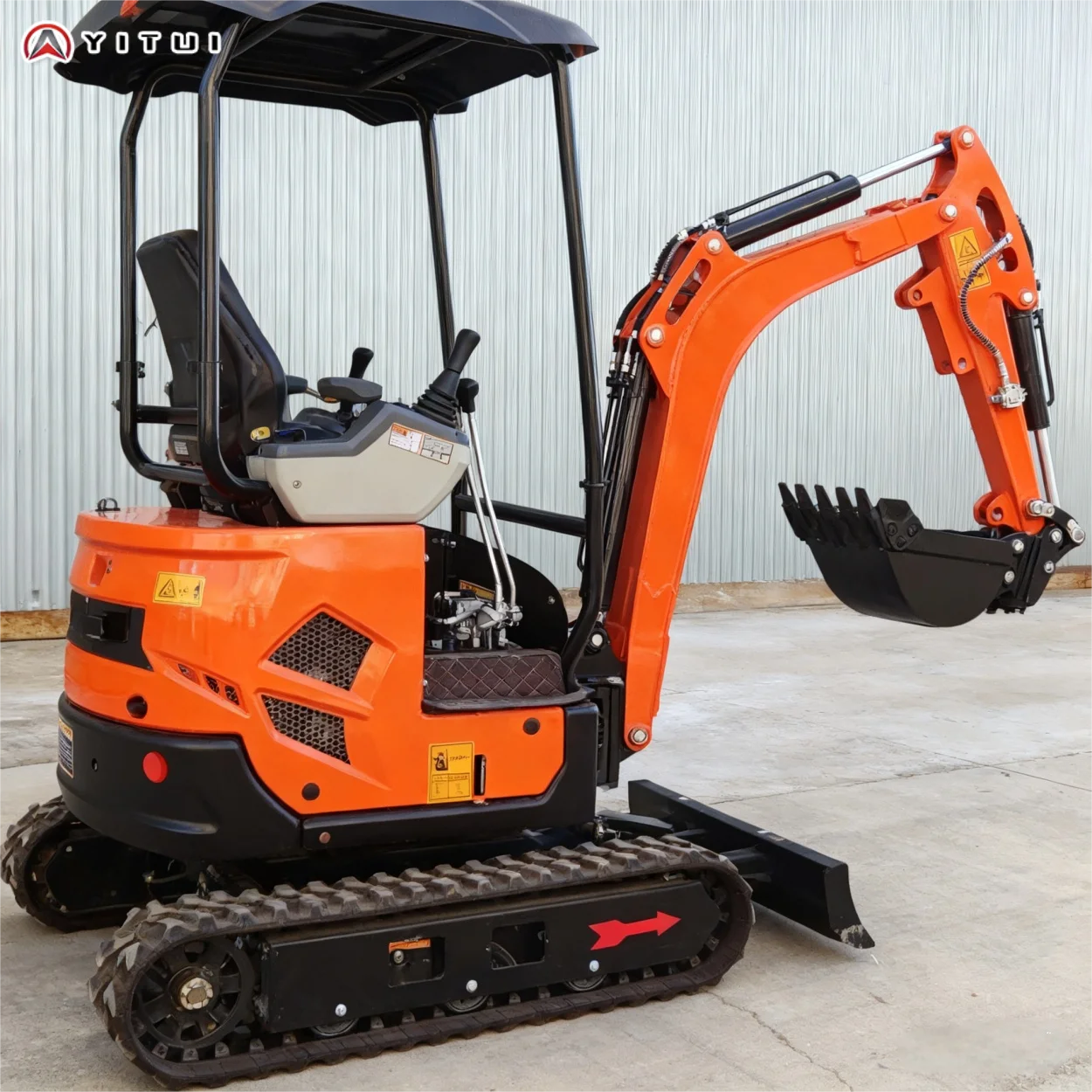 يتم بيع المصانع الصينية حفارات صغيرة بأسعار منخفضة يمكن استخدام حفارات زاحفة صغيرة مخصصة في سيناريوهات مختلفة #4