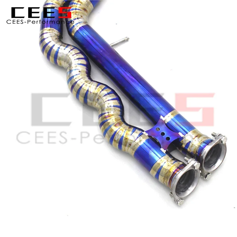 نظام عادم CEES لسيارات BMW M3/M4 F80 F82 F83 S55 3.0T 2014-2019 نظام عادم أنبوب متوسط الطول متساوي الطول