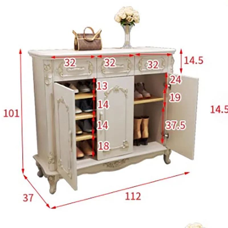 Organize Drawers Living Room Cabinets Vintage Decorations Standing Storage Cabinet Nordic Multipurpose Vitrina Furniture