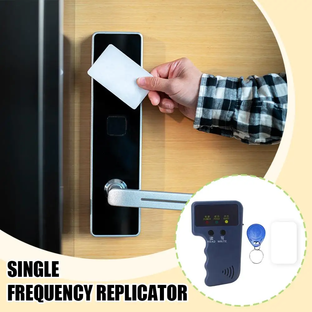 Handheld 125KHz Read EM4100 TK4100 Copier Writer Duplicator Reader Programmer T5577 Keyfobs EM4305 Rewritable Tags Car P6D0