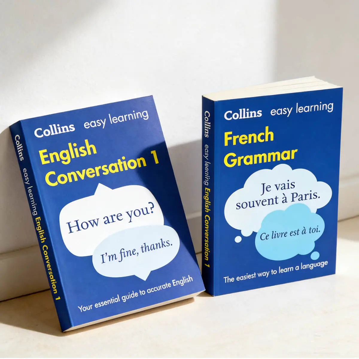 

Учебники Collins Easy Learning: английские глаголы, оригинальные учебные пособия по изучению языков, Easy Learning French.