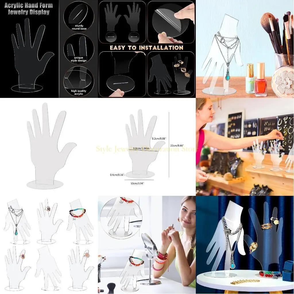 

D46E WATCH Stand Support Jewelry Towers Акриловые украшения