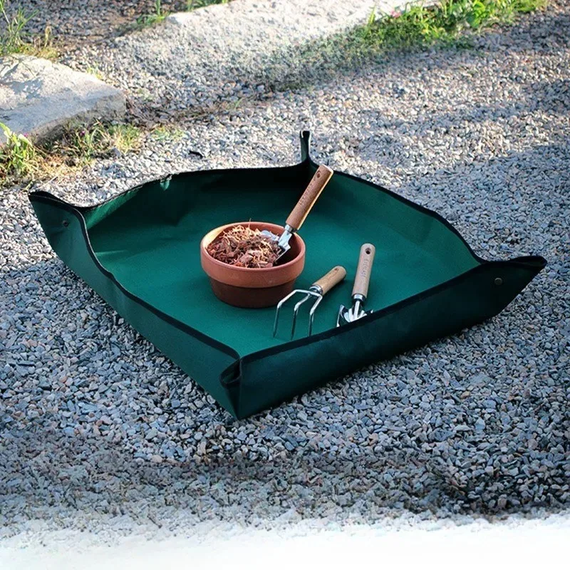 1 قطعة حصيرة زراعة البستنة أكسفورد القماش طوي مقاوم للماء بوتينغ الوسادة زرع الحصير قابلة لإعادة الاستخدام داخلي شرفة النبات الحصير #3