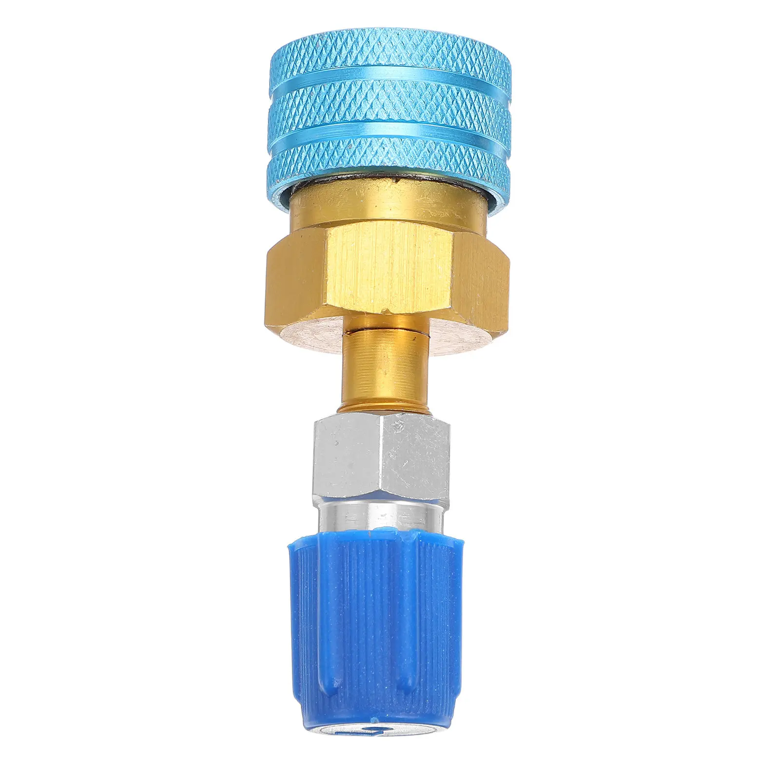 

R1234yf to R134a Low Side Air Conditioner Hose Adapter Connector for Car Ac Charging Refrigerant Quick Coupler Fitting