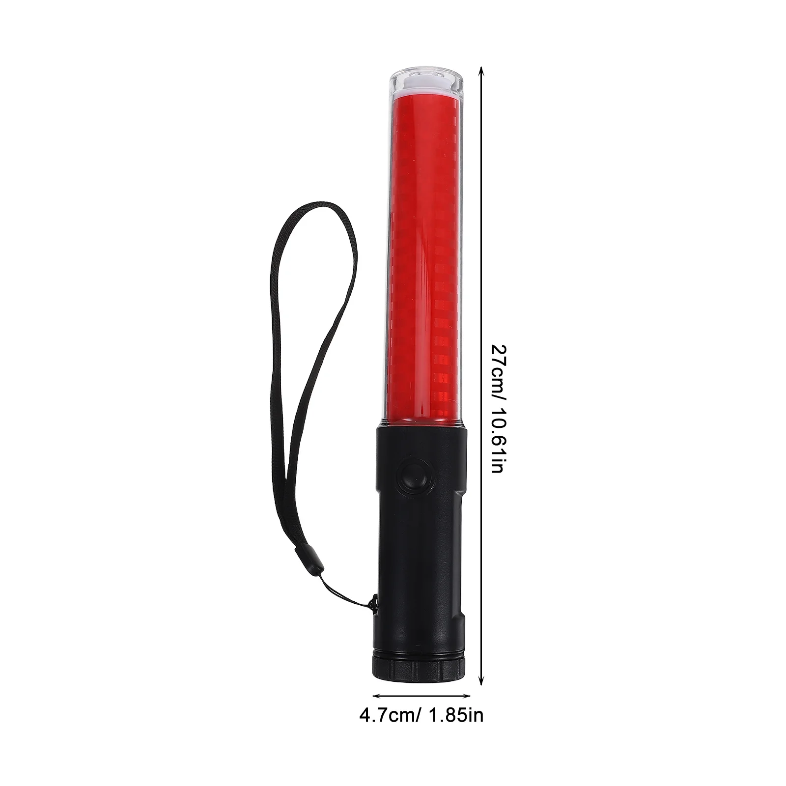 26Cm Led Traffic Control Wand Multifunctional Glow Stick Magnetic Hook For Concert Cheering Parking Marshaling Signal
