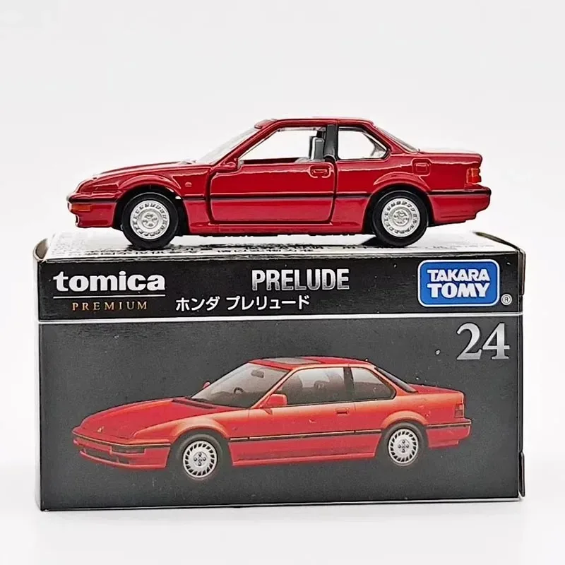 

Коллекционная модель автомобиля TOMY Premium 1/64 TP24 Prelude из сплава, статическая, для декора, праздничные игрушки, сувенир, подарок