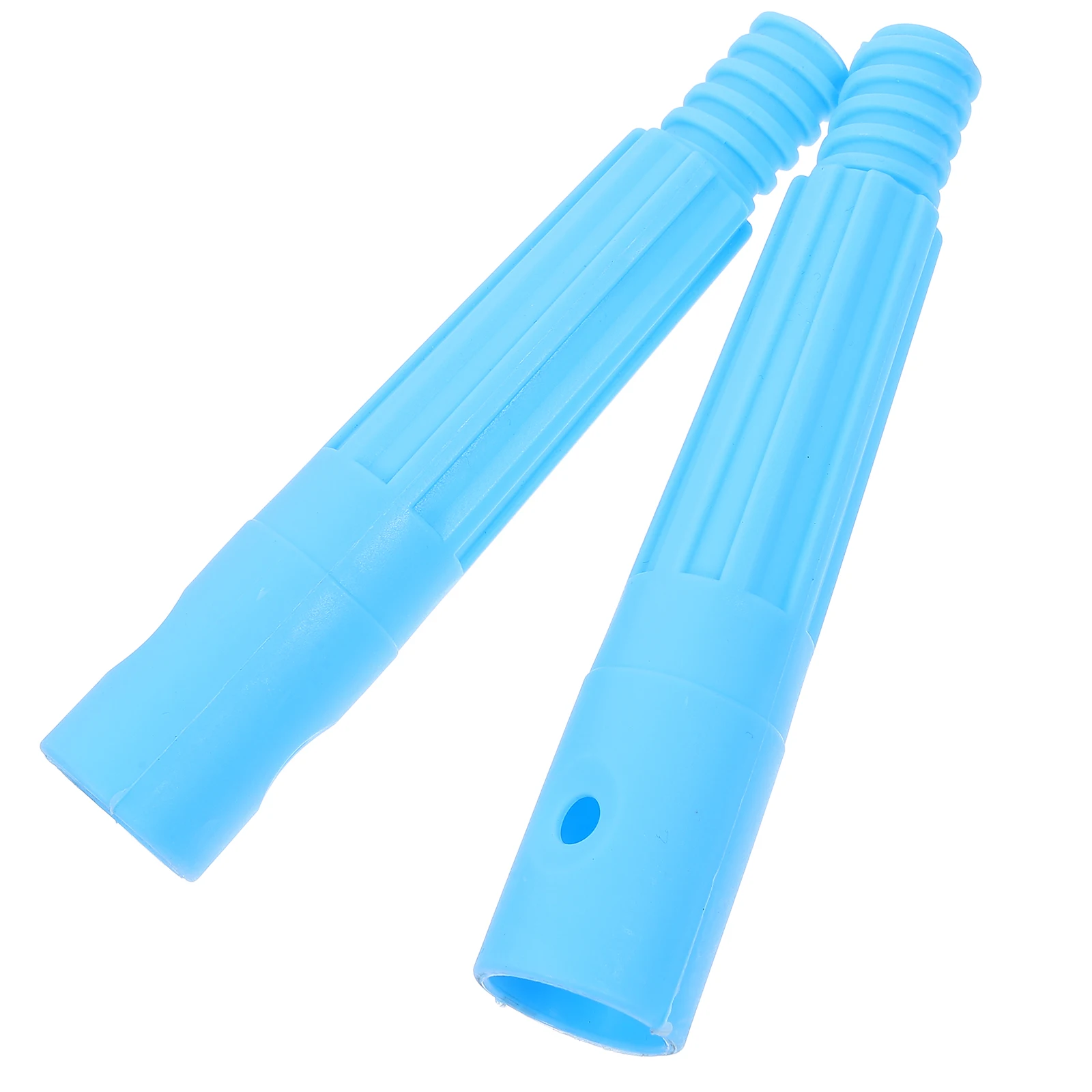 

2pcs Plastic Threaded Tip Replacement For Broom Handle Threaded End Repair Kit Household Cleaning Tools Connector Extension