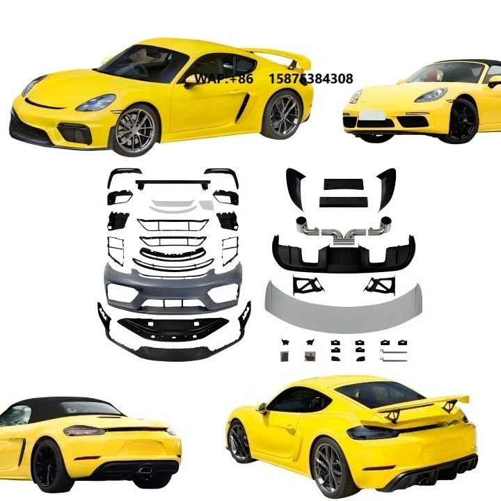 

LQ Facelift Refit Body Kit for 2016-2023 for 718 Cayman & Boxster for Upgrade New Condition 1 Year Warranty Factory Direct