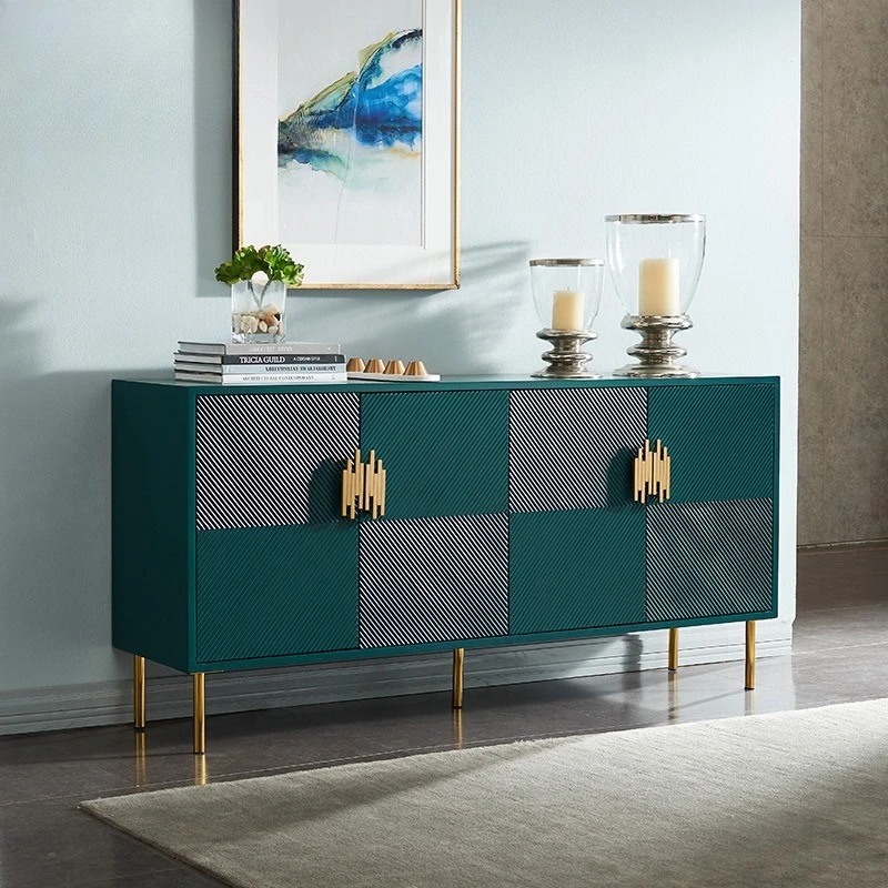 

American light luxury dining side cabinet living room home modern simple side cabinet storage cabinet