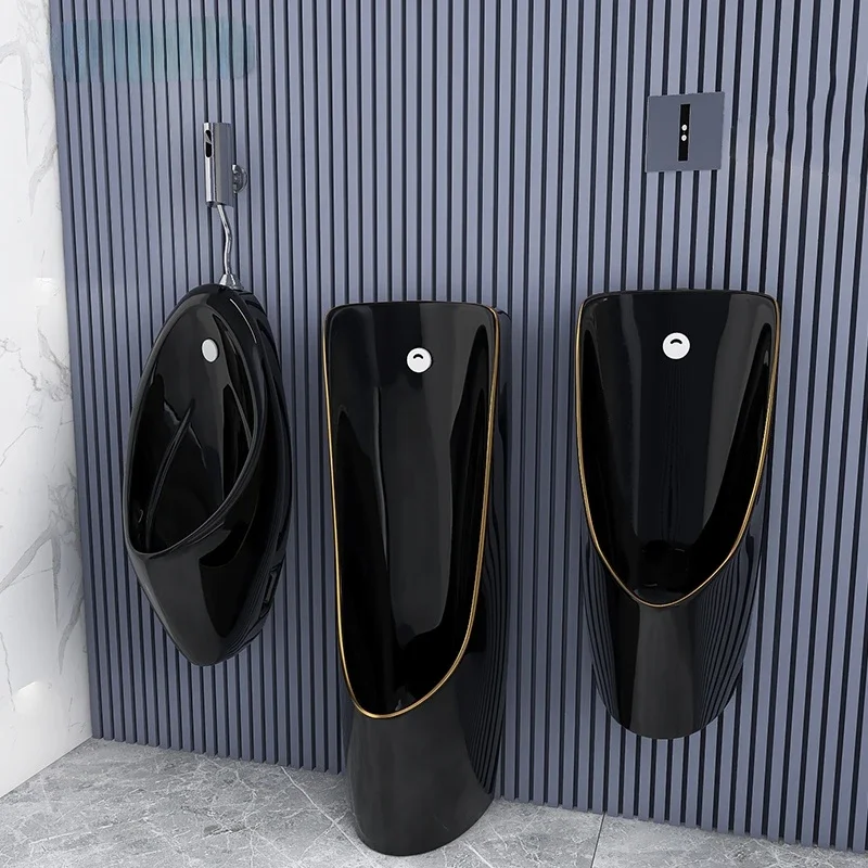 Induction toilet wall mounted household urinal, floor standing ceramic urinal