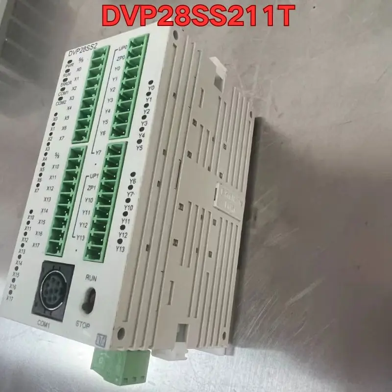 Second-hand PLC module DVP28SS211T function test is normal