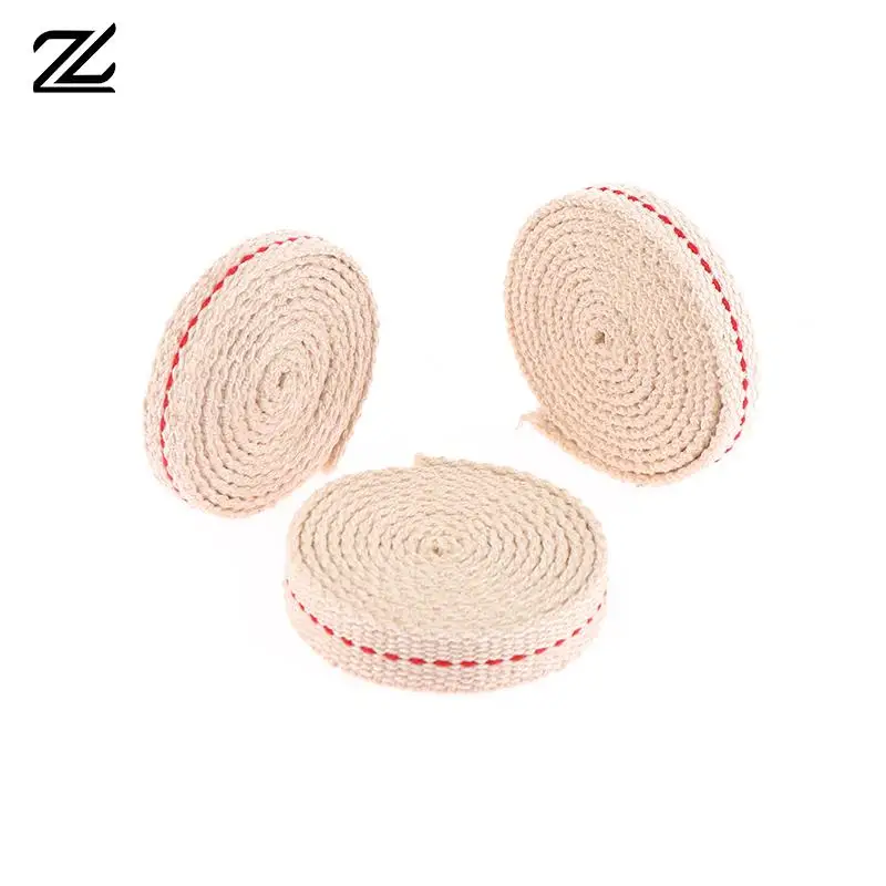 1Meter Kerosene Lamp Wick Braided Cotton Wick Flat Cotton Oil Lamp Wick For Oil Lamp 8/10/12mm