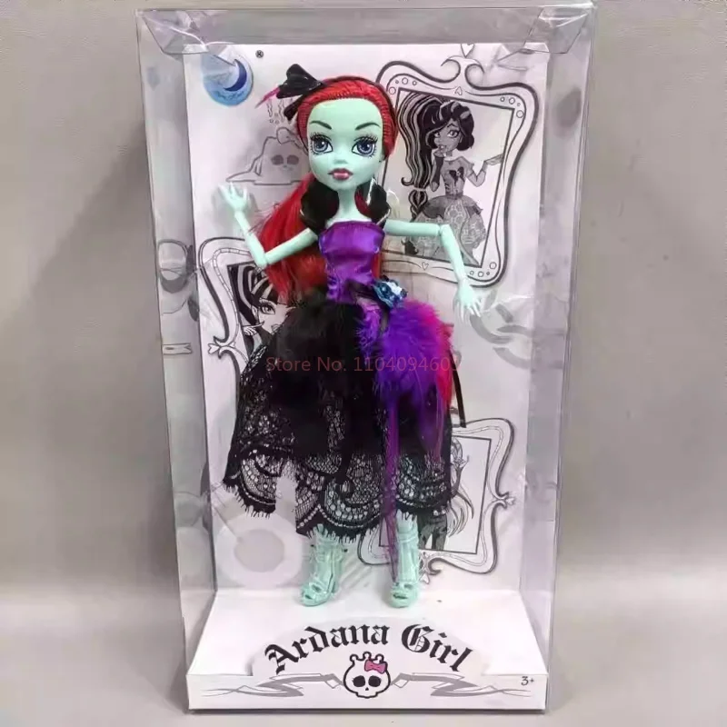 28cm monstruo elfo escuela secundaria mascota diablo muñeca figura de arrastre juguete para jugar a las casitas estilo gótico muñeca móvil conjunta ornamento niña regalo de cumpleaños