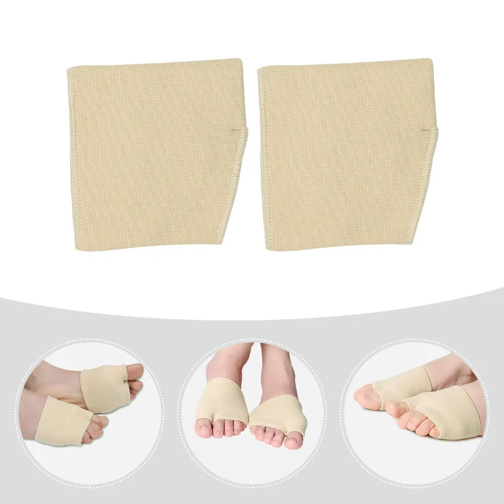 

2Pcs Metatarsal Forefoot Cushions Breathable Supple Anti-Wear Foot Pads Relieve Pain Reduce Friction Discomfort