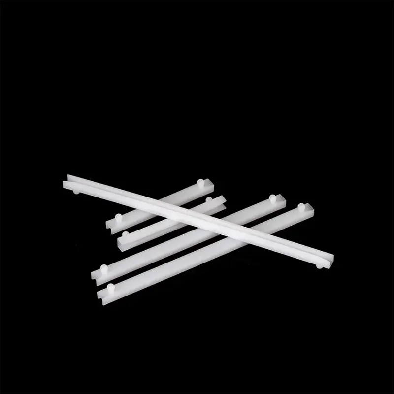 Snap-In Nylon PCB Card Guide Rail for Electrical Enclosure Anti-Vibration PCB Mounting Channel Strip Holder Support