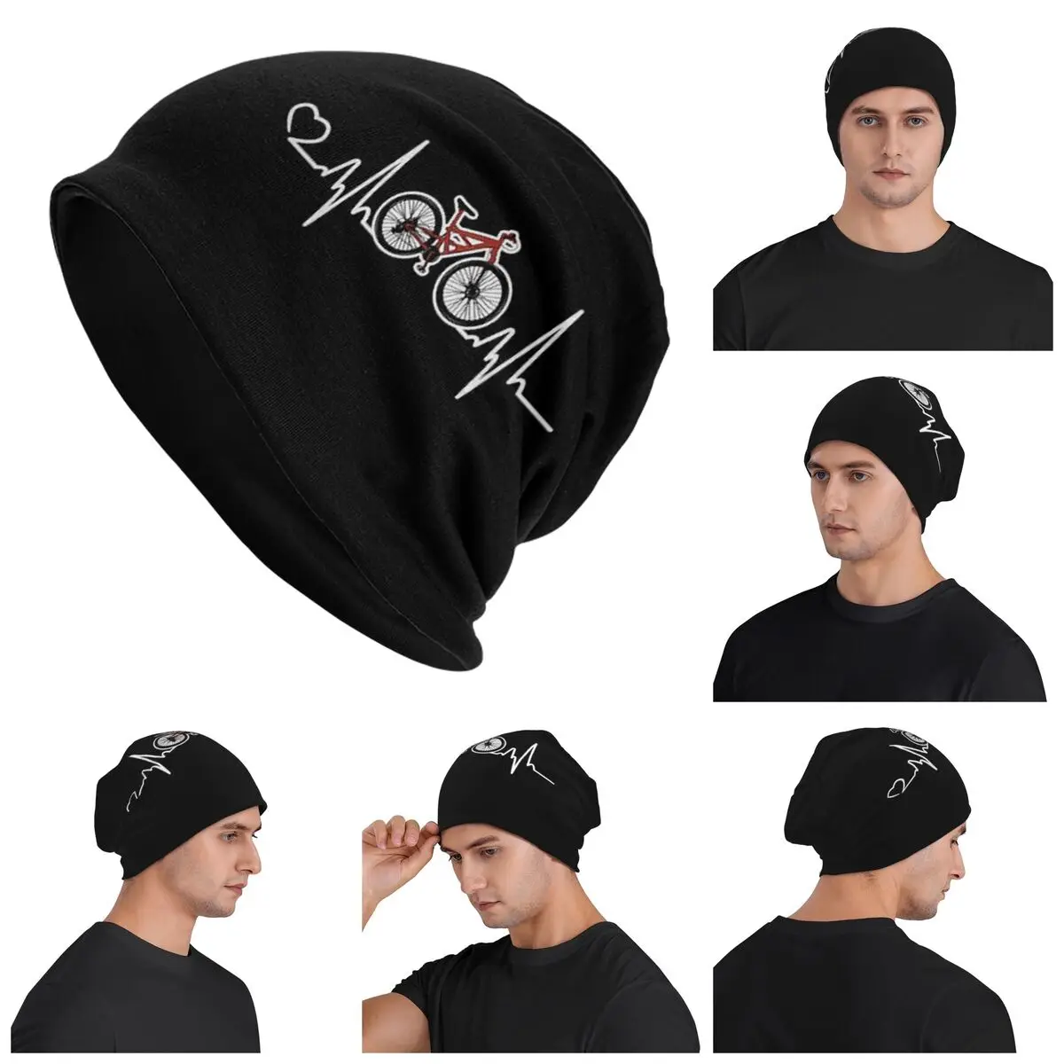 

Шапки для горного велосипеда и велоспорта Pulse для мужчин и женщин, шапки для взрослых, вязаная шапка с капюшоном, теплая модная осенне-зимняя уличная шапка Skullies