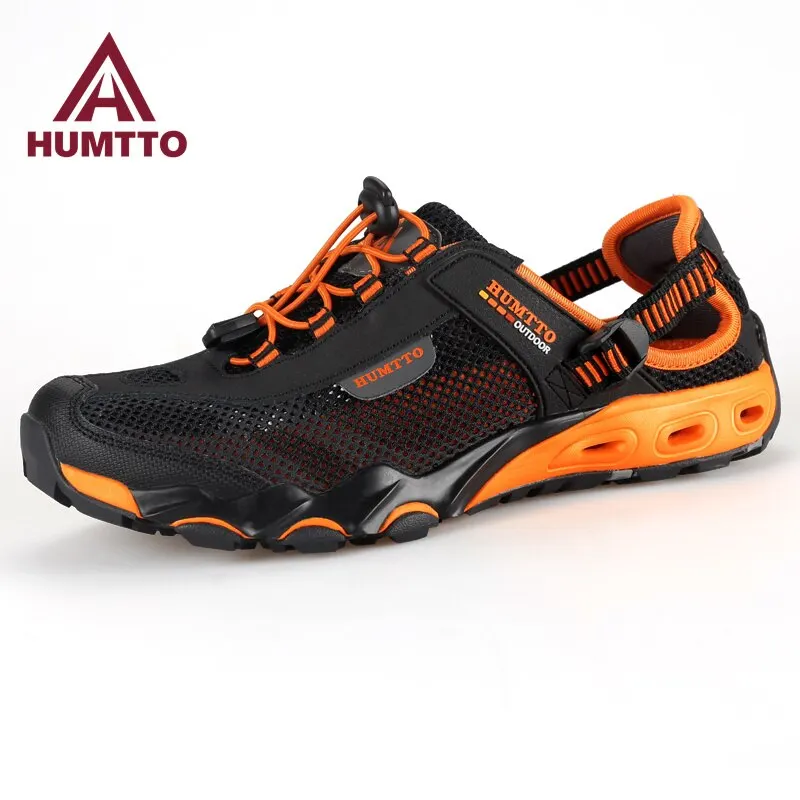 HUMTTO Scarpe da trekking estive per uomo Scarpe da ginnastica da uomo all'aperto Traspiranti Asciugatura rapida Sport Trekking Spiaggia Scarpe da uomo a piedi nudi