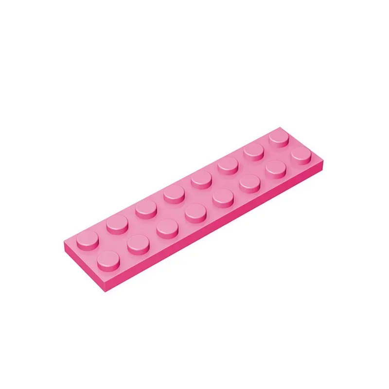 Blocs de construction à figurines fines, 10 pièces, briques 3034 plaque 2x8, taille éducative, briques créatives, modèle en vrac, jouets pour enfants