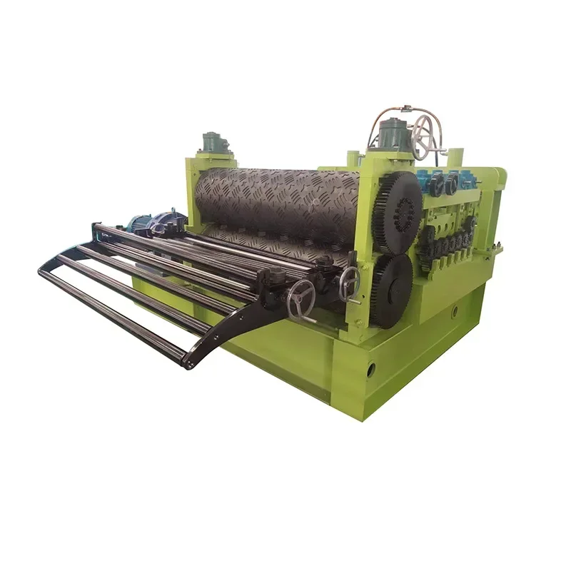 Galvanized sheet embossing equipment, supply 1 meter printing machine, metal sheet roller flower machine
