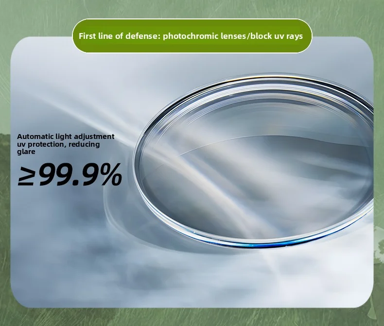 CAPONI Marke Sonnenbrille für Männer polarisierte photo chrome Outdoor-Fahren Sonnenschutz uv400 schützen blend freie Herren brillen bs21027 – Detail 10
