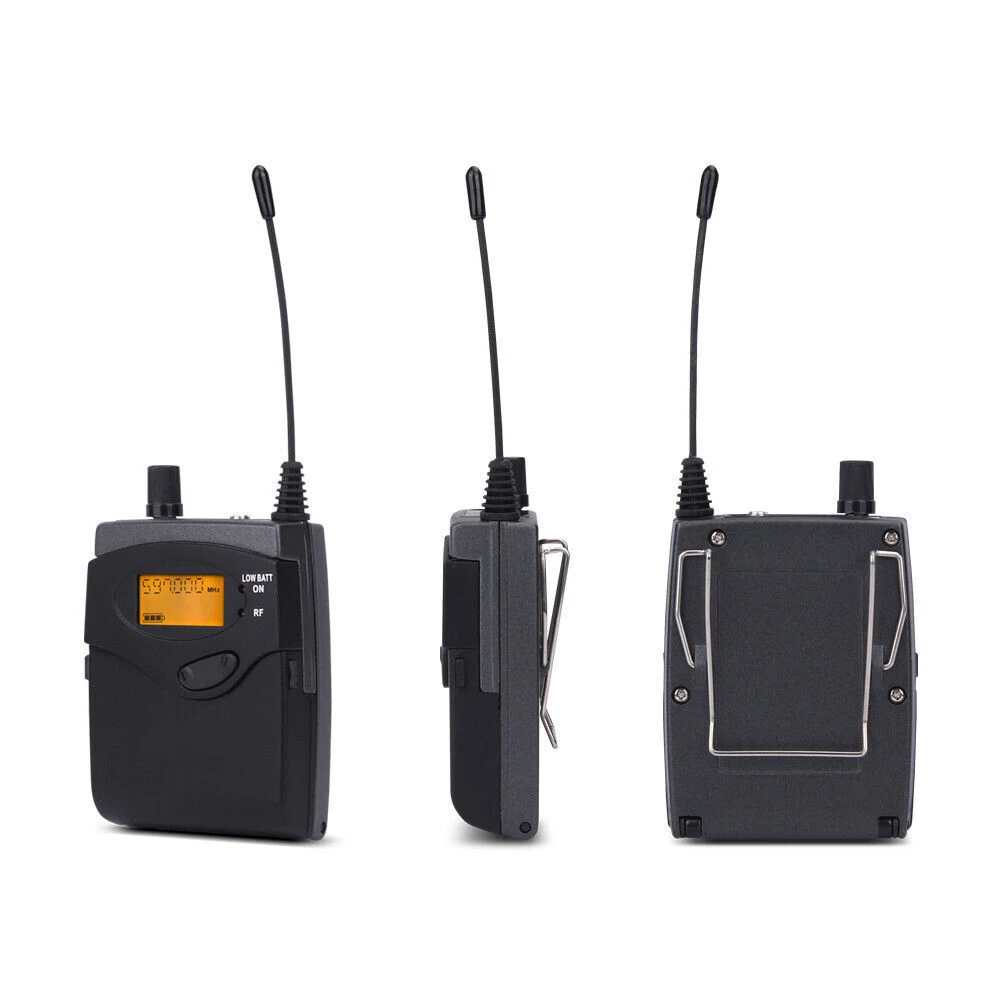 Leicozic اللاسلكية في نظام مراقبة الأذن التوأم الارسال الأذن مراقبة لاسلكية المرحلة عودة SR2050 IEM 4 قطعة استقبال Bodypack