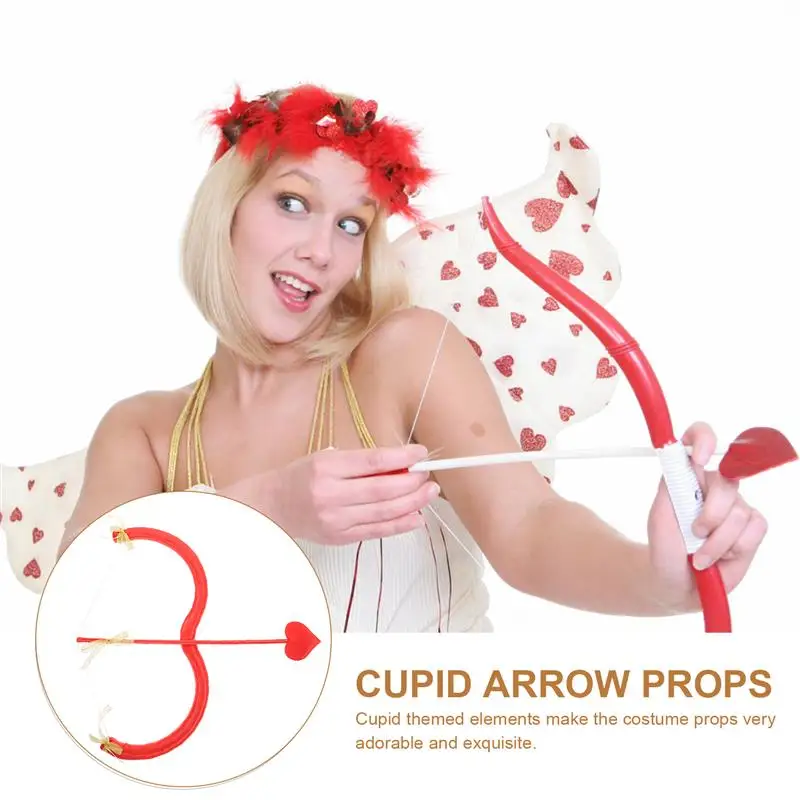 Chi id Arrow Bow Costume, 1 Set, Leon Chi id Cosplay Prop, Valentine's Day Party, Masplay Ball