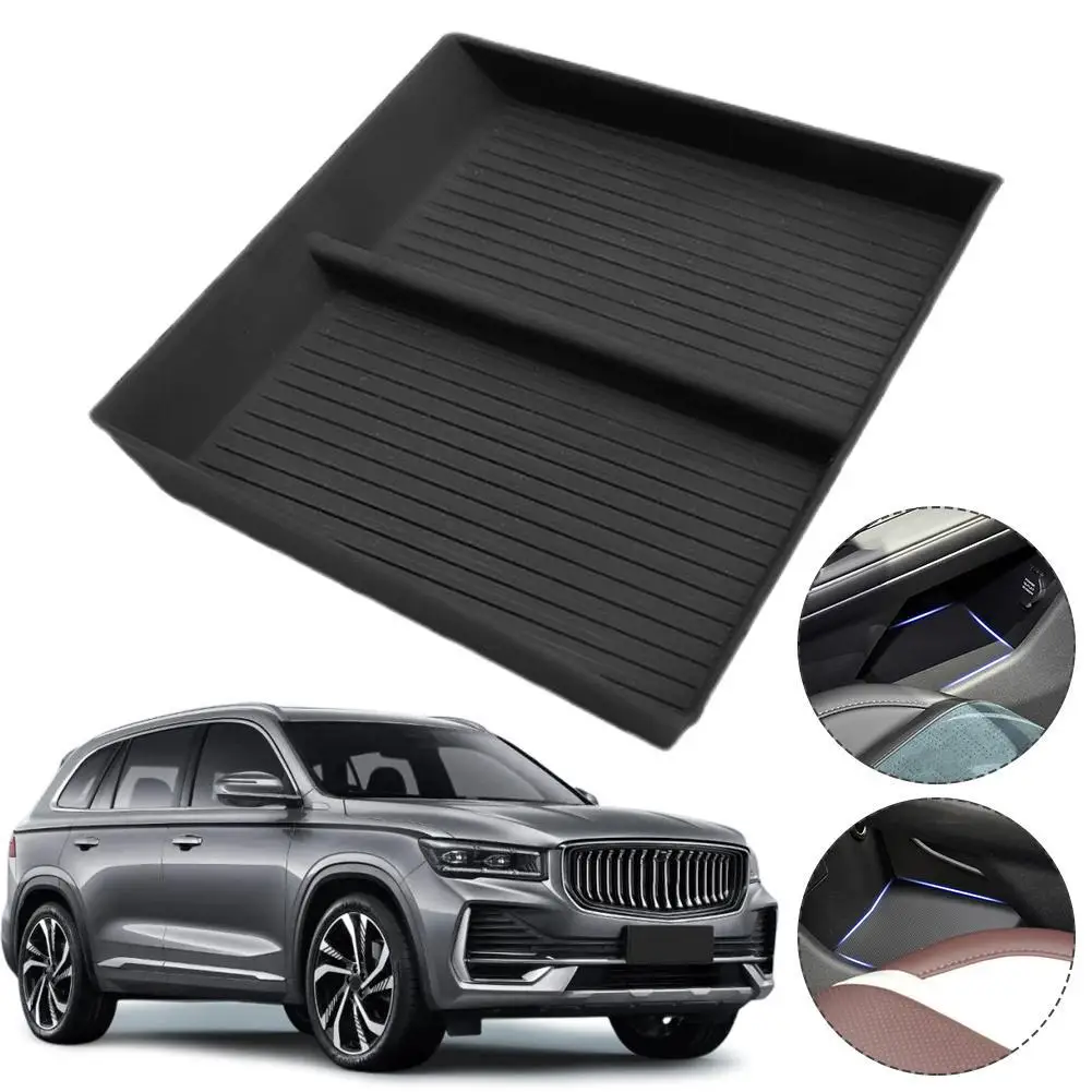 Central Console Non-Slip Pad Car Accessories For Geely Monjaro KX11 Manjaro Central Control Wireless Charging Anti-skid Pad ﻿