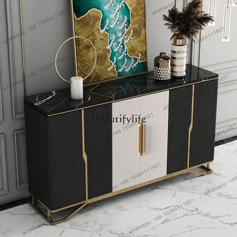 XX Minimalist Light Luxury Entrance Cabinet Household Storage Decoration Simple Shoe Cabinet