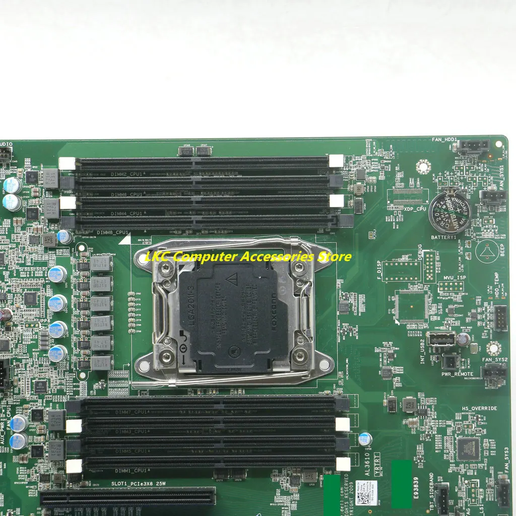 Imagem -03 - Dell Precision 5810 Workstation Placa-mãe Hhv7n 0hv7n Cn0hhv7n Al3610 Yrtrt Lga20113 Ddr4 Mainboard 100 Testado Novo