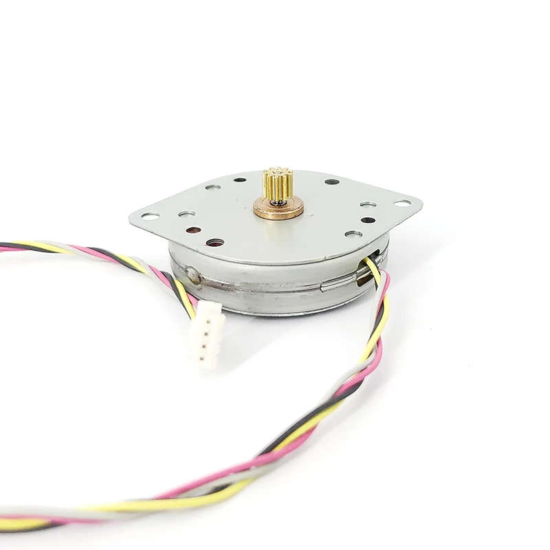 Portescap DC 12V Ultra-thin Circular Stepper Motor 2-phase 4-wire PM Permanent Magnet Stepping Motor for Precise Instrument