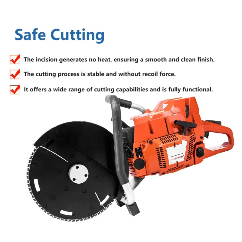 CDE2530XP Dual-Wheel Opposite-Direction Cutting Saw Including 2 Pairs Saw Blade