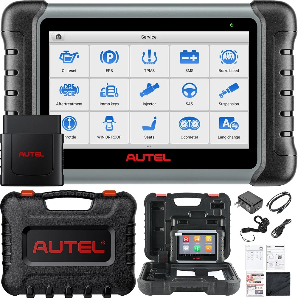 

Autel MaxiCOM MK808K-BT Полностью двунаправленные диагностические инструменты Bluetooth OBD2 сканер такой же, как автомобильный сканер MK808BT Pro
