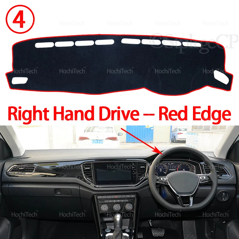 Anti-schmutzige Matte Pad Sonnenschirm Dashmat Schützen Zubehör Für Volkswagen VW T-Roc T ROC TROC A11 D11 2017 2018 2019 2020 2021 2022 – Detail 11