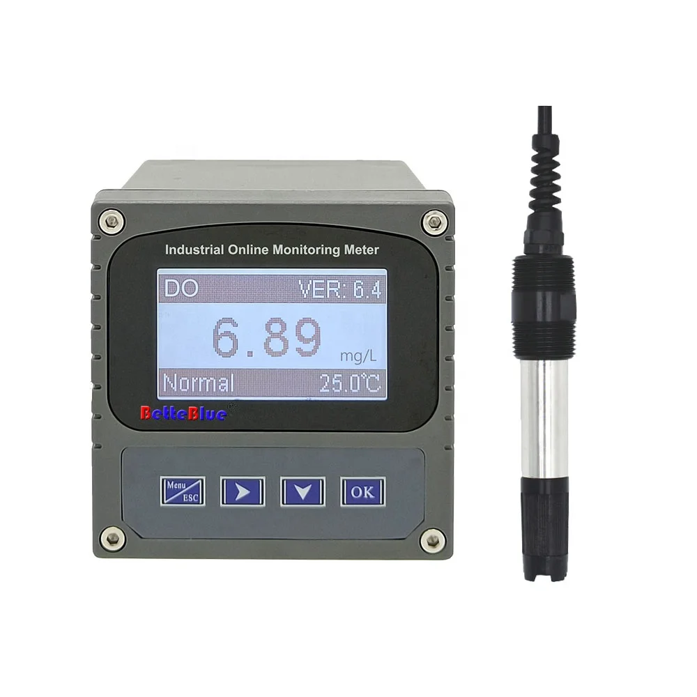 O2 الاستقطاب المذاب الأكسجين محلل ثقافة حمام السباحة الأكسجين قياس المحتوى DO متر #2