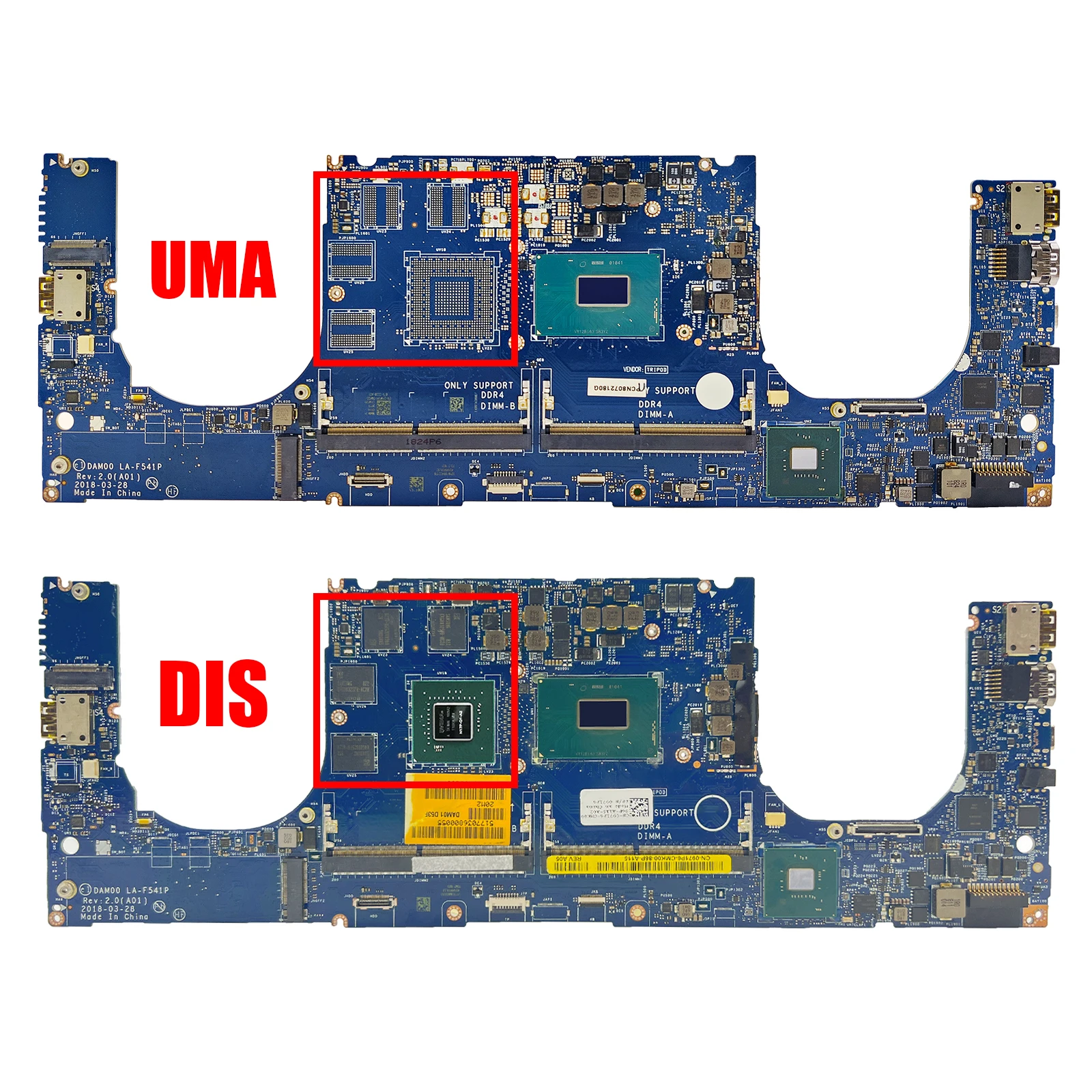 For Dell Precision 5530/XPS 15 9570 laptop motherboard LA-F541P with I5 I7 I9 CPU GTX1050/GTX1050TI/P1000/P2000 100% Tested