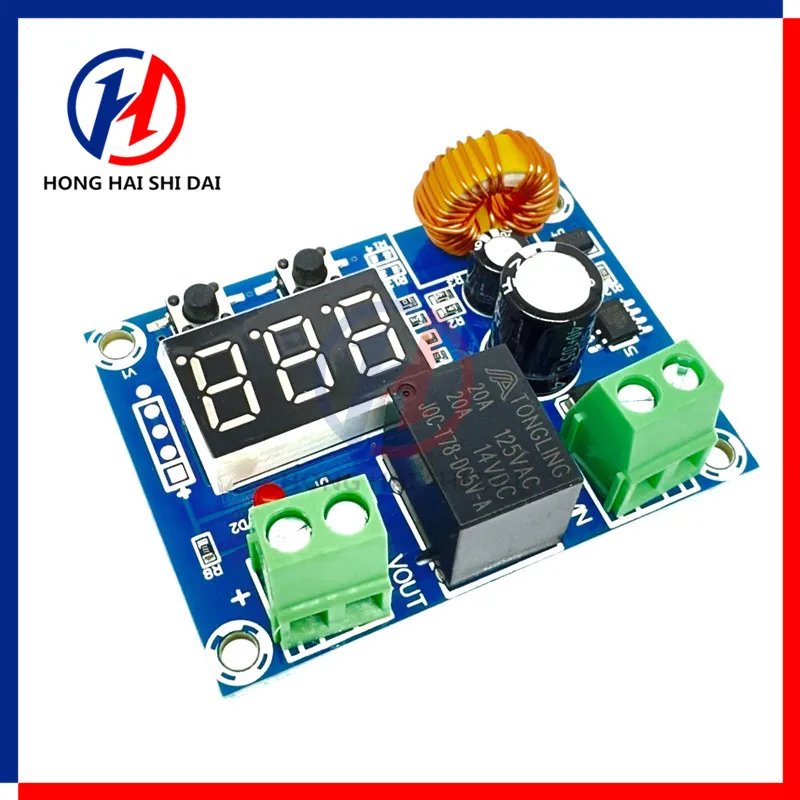 XH-M609 Low Voltage Disconnect Switch Cut Off 12V 24V 36V Digital LED Display Over-Discharge Protect for 12-36V Lithium Battery