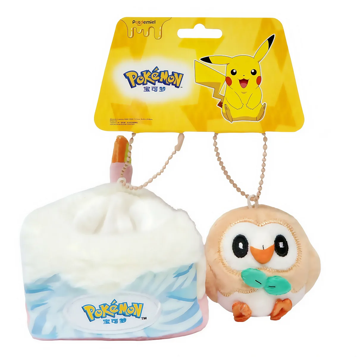 Pokemon pikachu gengar jigglypuff sprigatito anime brinquedo de pelúcia dos desenhos animados bonito boneca chaveiro brinquedo das crianças mochila pingente