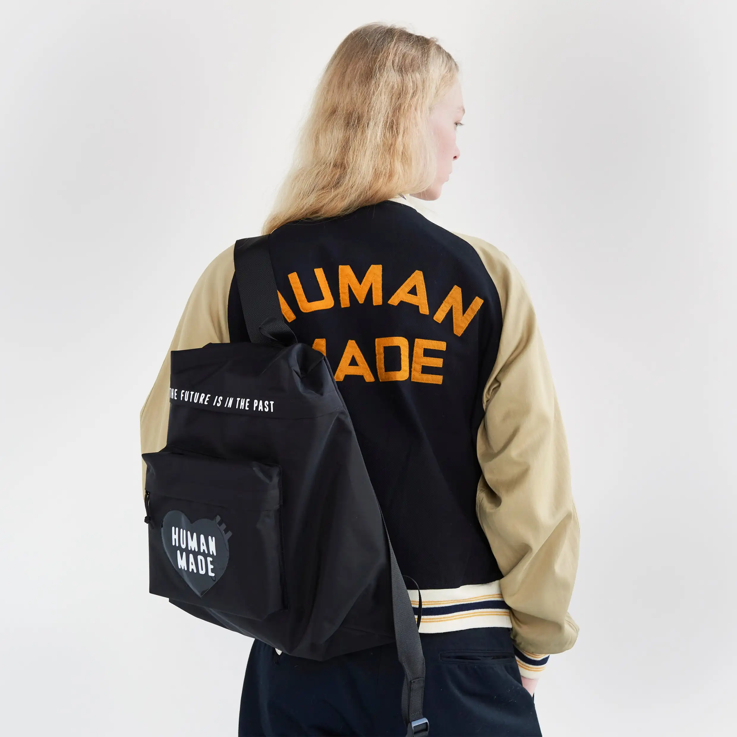 2025-human-made-unisex-nylon-oxford-backpack-casual-lightweight-waterproof-school-bag-durable-outdoor-travel-bag-for-daily-life