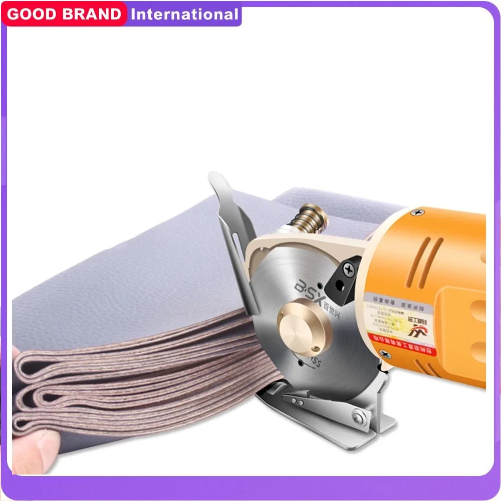 

Cutting thickness within 2.5CM Electric Cloth Cutter Fabric Round Knife Cutting Machine Rotary Blade Fabric Tool Cutting Saw