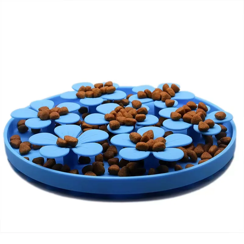 Pet Products Mat For Dogs Cats Slow Food Bowls With Suction Cup Feeding Food Silicone Lick Pad Dog Slow Feeders Treat Dispensing