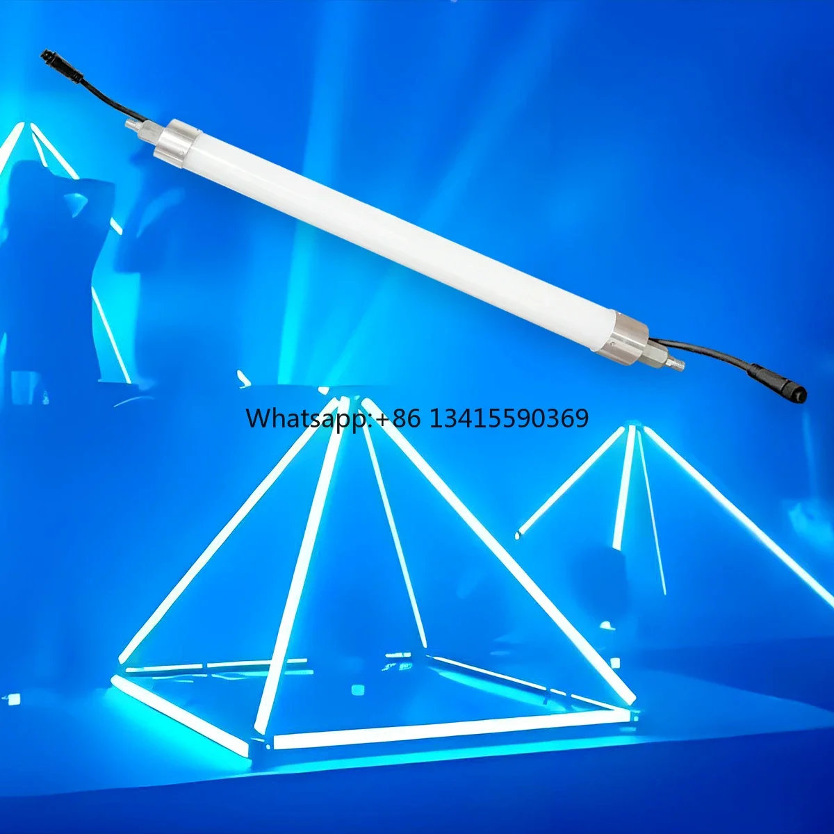 

Outdoor RGB 3D LED DMX Tube T40 Rainbow Tube 1m & 2m Milky Tubes Light Magic Color for Indoor & Outdoor Use