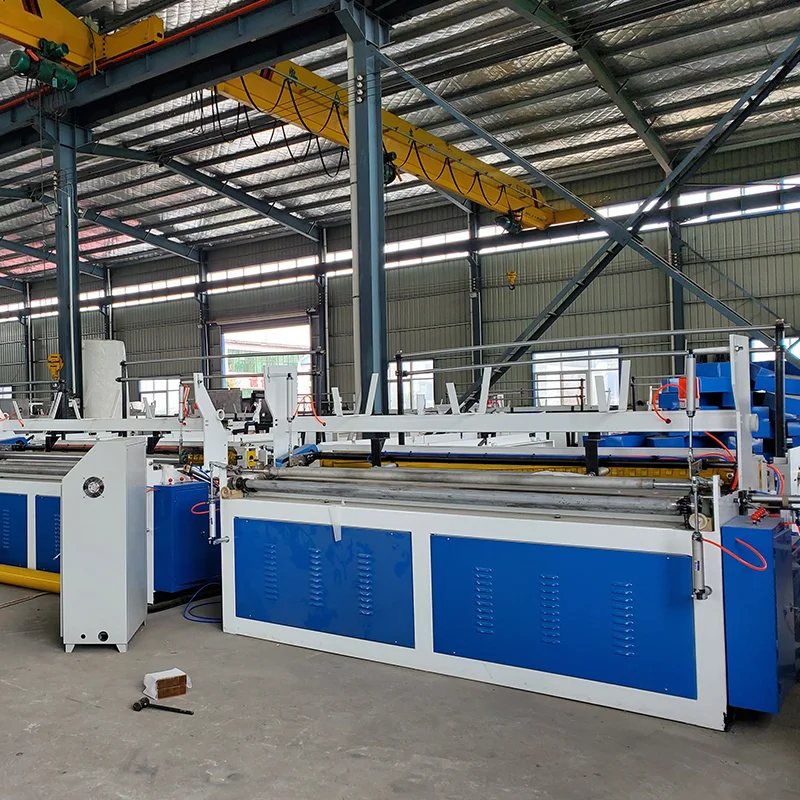 High Quality Toilet Paper Machine Price Toilet Paper Making Machine Complete Set for Small Business Color Toilet Paper Custom