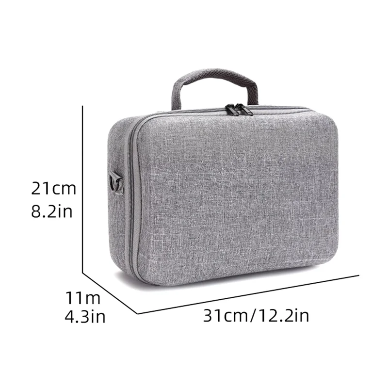 AP-Per DJI Mini 4 Pro Drone Borsa a tracolla Borsa da viaggio portatile con guscio rigido
