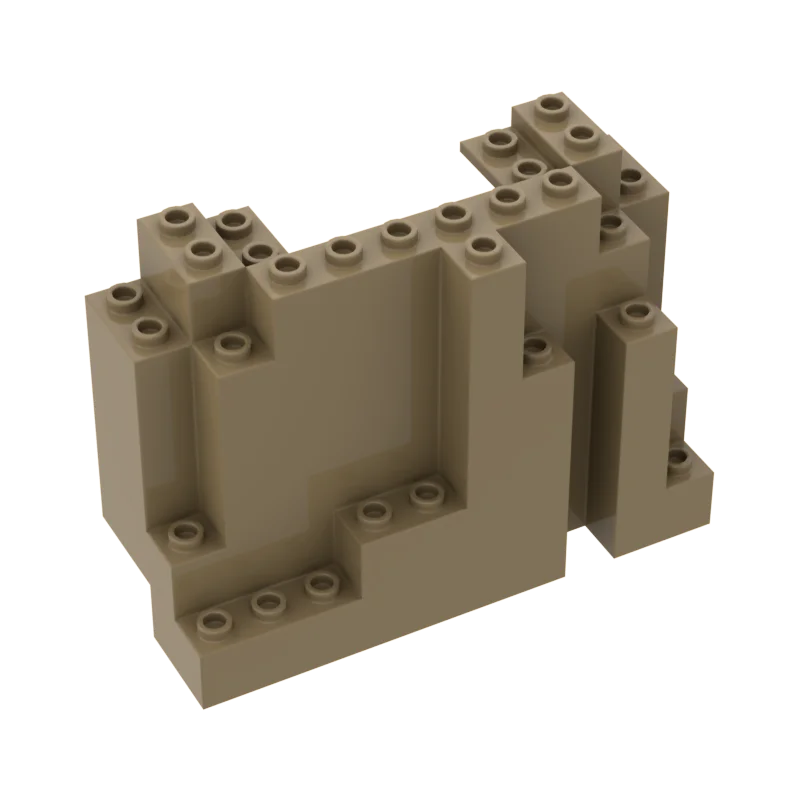 1Pc MOC Parts 6082 60052 Rock Panel 4 x 10 x 6 Rectangular Compatible Bricks DIY Assmble Building Blocks Particle Kid Toy Gift