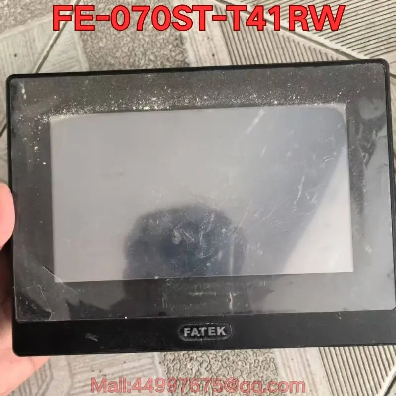 

Second-hand FE-070ST-T41RW touch screen function test is normal